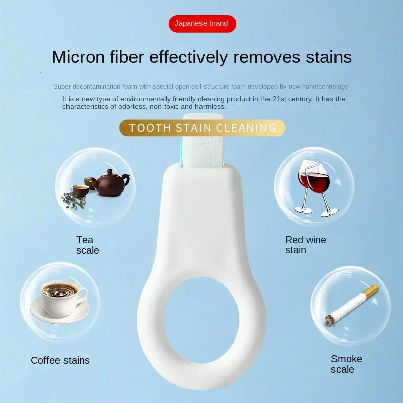 Dental Nano Sponge Scrub – Tartar & Plaque Stain Remover Dental Cleaning Scrub Babs