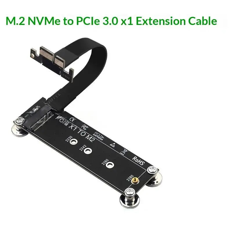 M.2 NVMe to PCIe X1 X4 X8 X16 Riser Card Extension Cable PCIe Riser Adapter Babs A1