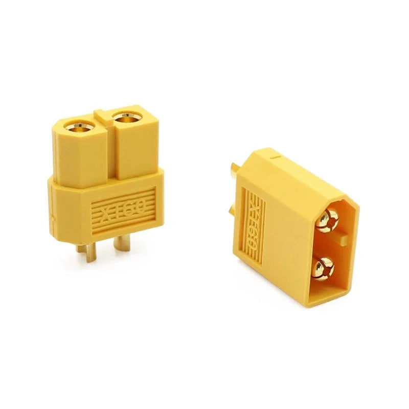 XT60 Bullet Connectors 3 Pairs – Male & Female RC LiPo Plugs RC Battery Connector Babs