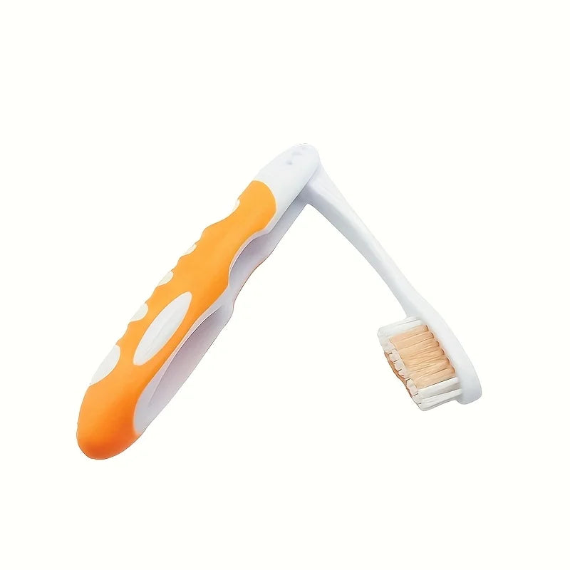 Manual Folding Travel Toothbrush – Full Head, Medium Bristles Travel Toothbrush Babs 1 pc
