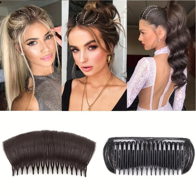 Invisible Volumizing Hair Cushion Pad with Comb Insert Hair Volumizing Pad Babs