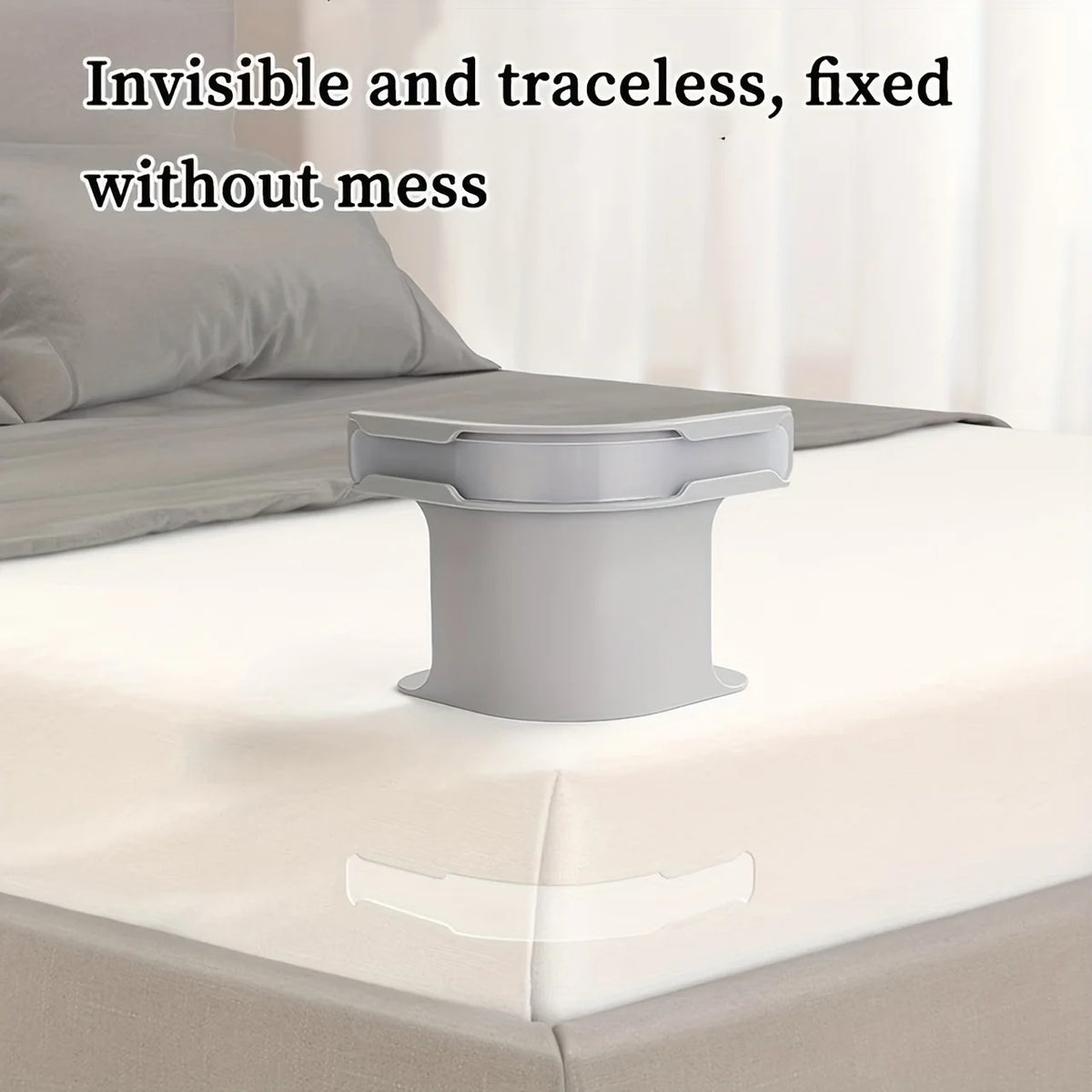4-Pack Adjustable Bed Sheet Holders with Non-Slip Grip – All Sizes Bed Sheet Fasteners Babs