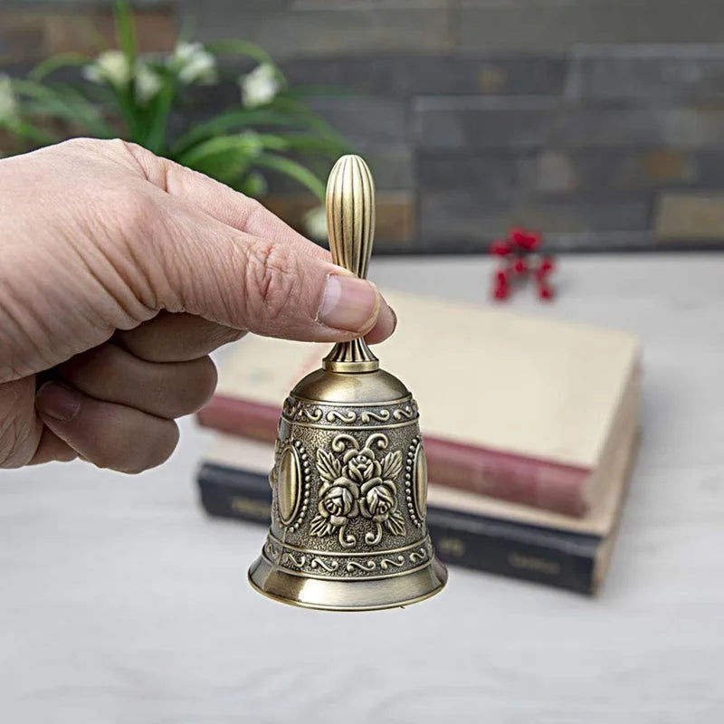 Metal Hand Bell – Service, Dinner, Game & Christmas Bell Hand Bell Babs