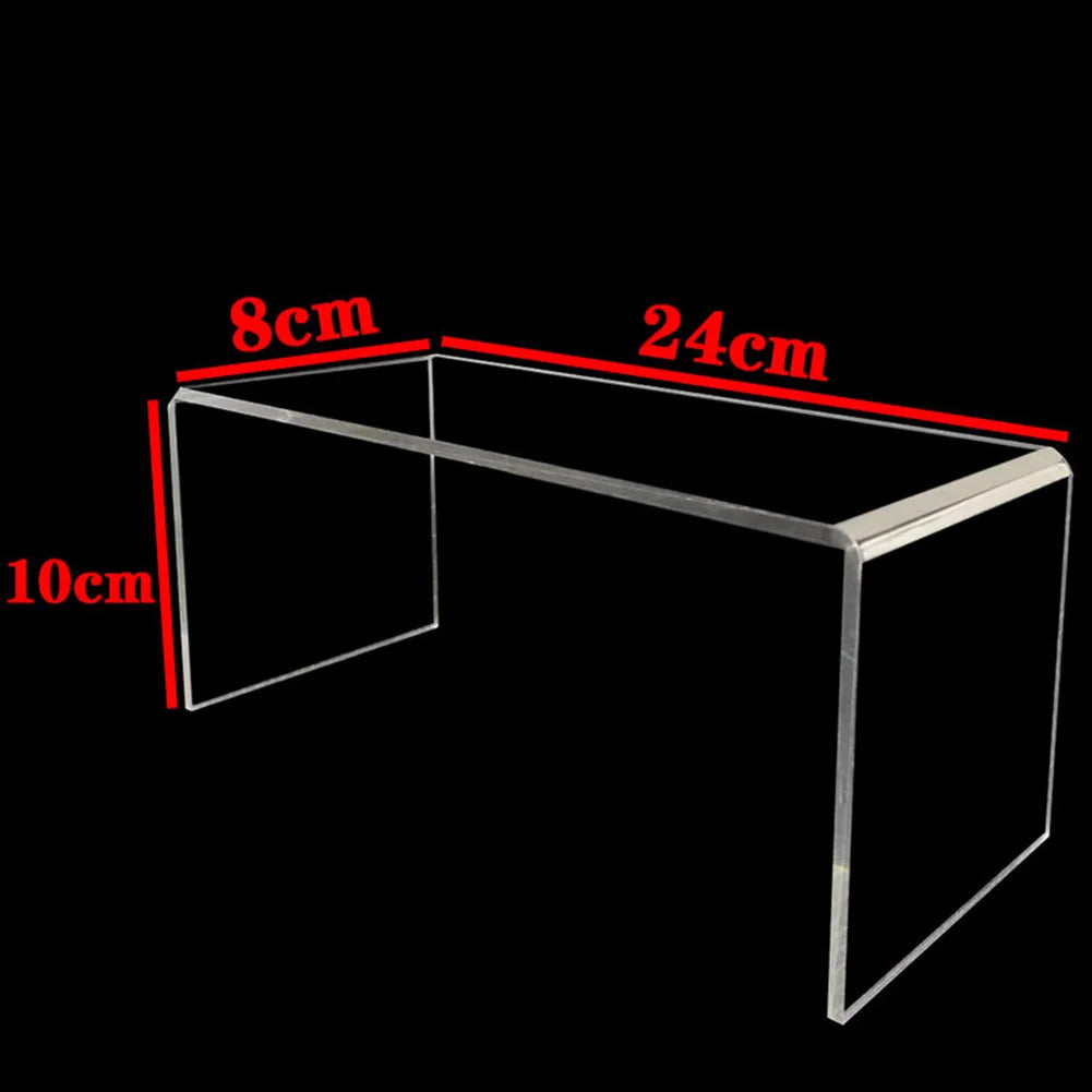 Clear Acrylic Multi-Tier Display Stand – Figures, Food & Perfume Acrylic Display Stand Babs 24x8x10cm