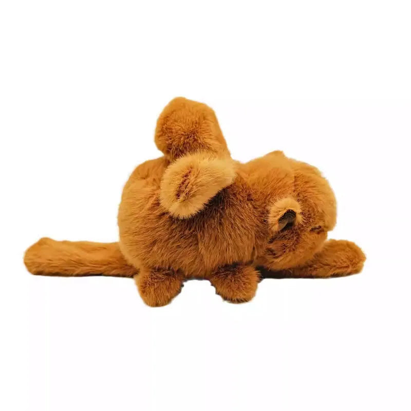 Capybara Dolphin Snap Bracelet Plush Doll – Vibrating Toy Plush Bracelet Doll Babs