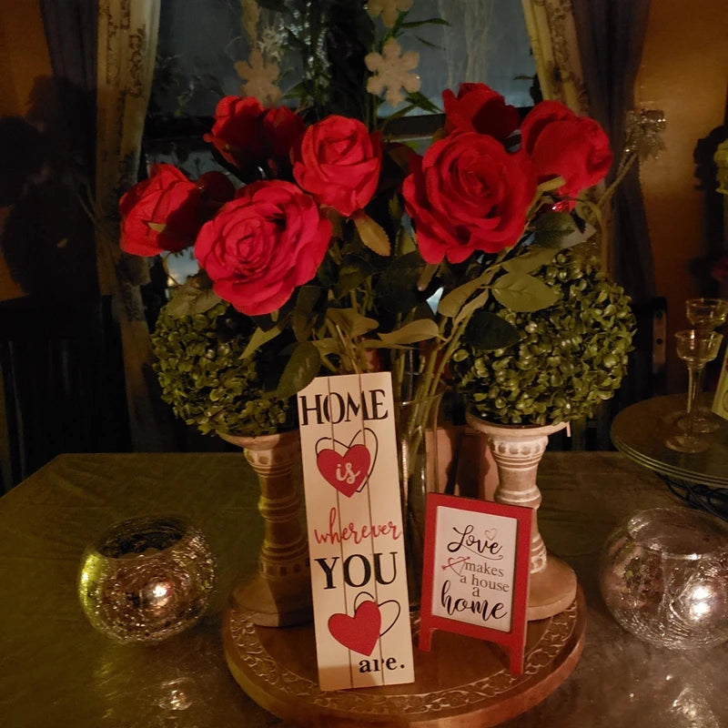 Artificial Silk Red Rose Bouquet for Wedding & Home Décor Artificial Flower Bouquet Babs