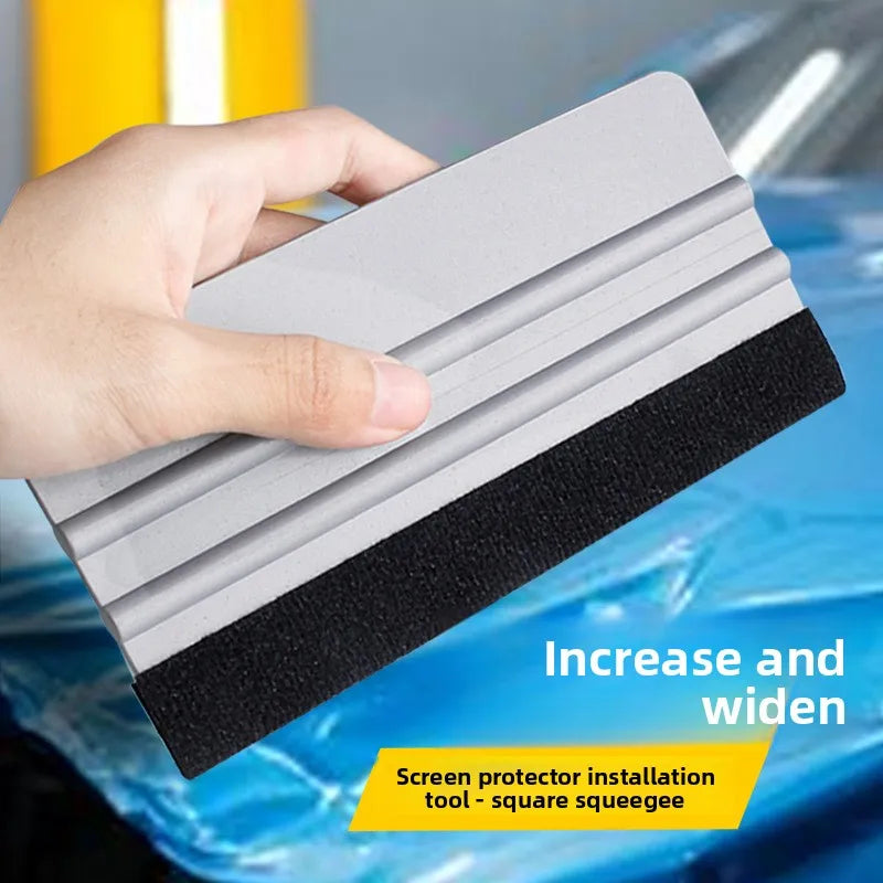 15cm Square Squeegee Scraper – Car Vinyl Wrap & Tint Tool Vinyl Wrap Squeegee Babs