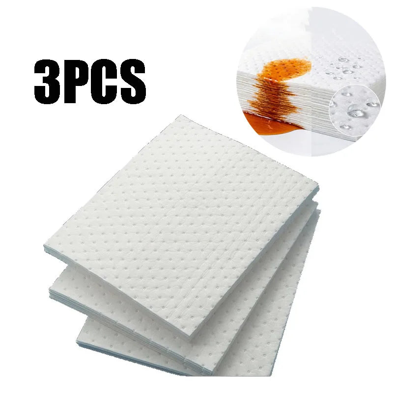 Oil Absorbent Spill Mat 400x50x5mm – Heavy-Duty Drip Pad Oil Absorbent Pad Babs 3PCS 400 500 5mm