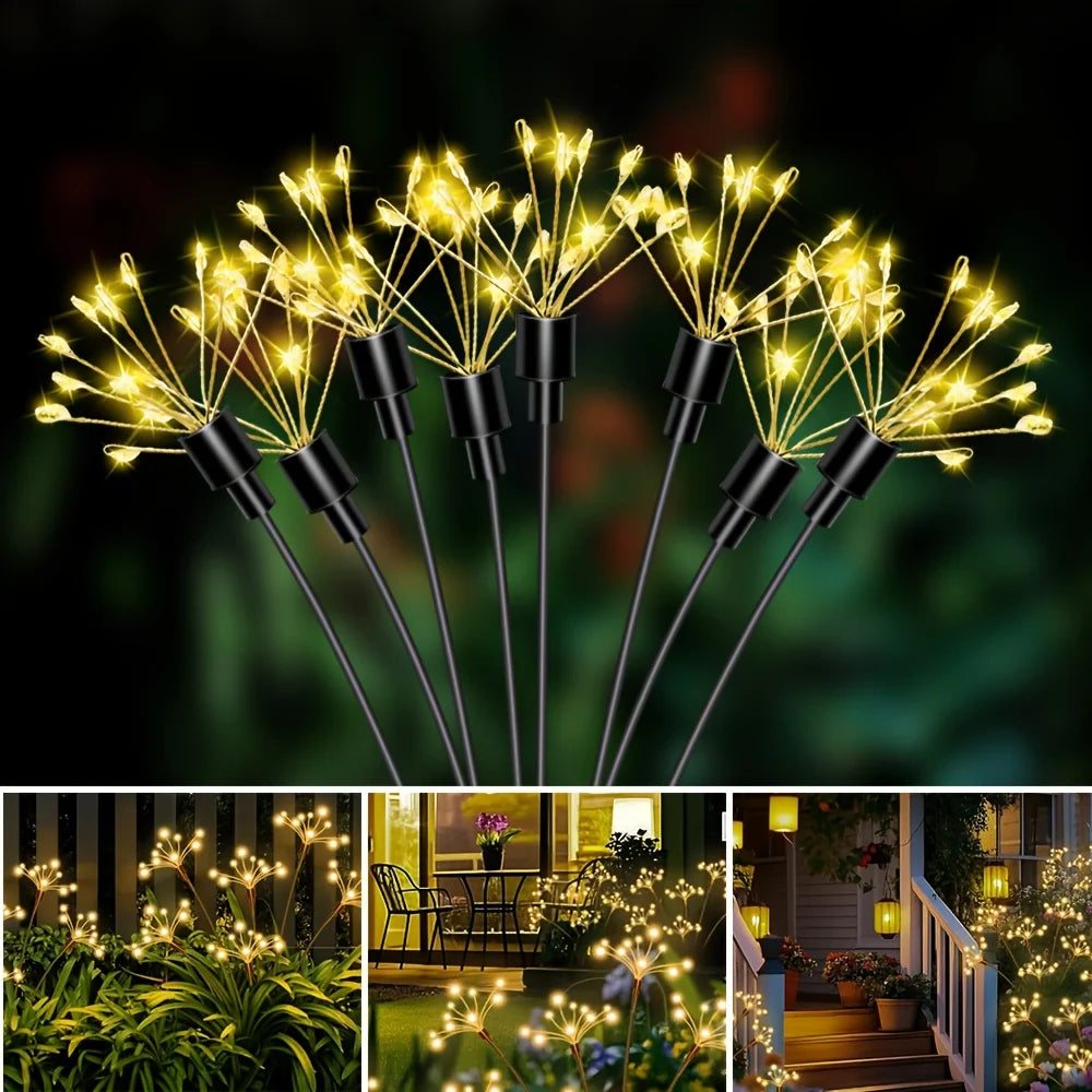 Solar Dandelion Fairy String Lights for Garden & Outdoor Decor Solar String Lights Babs