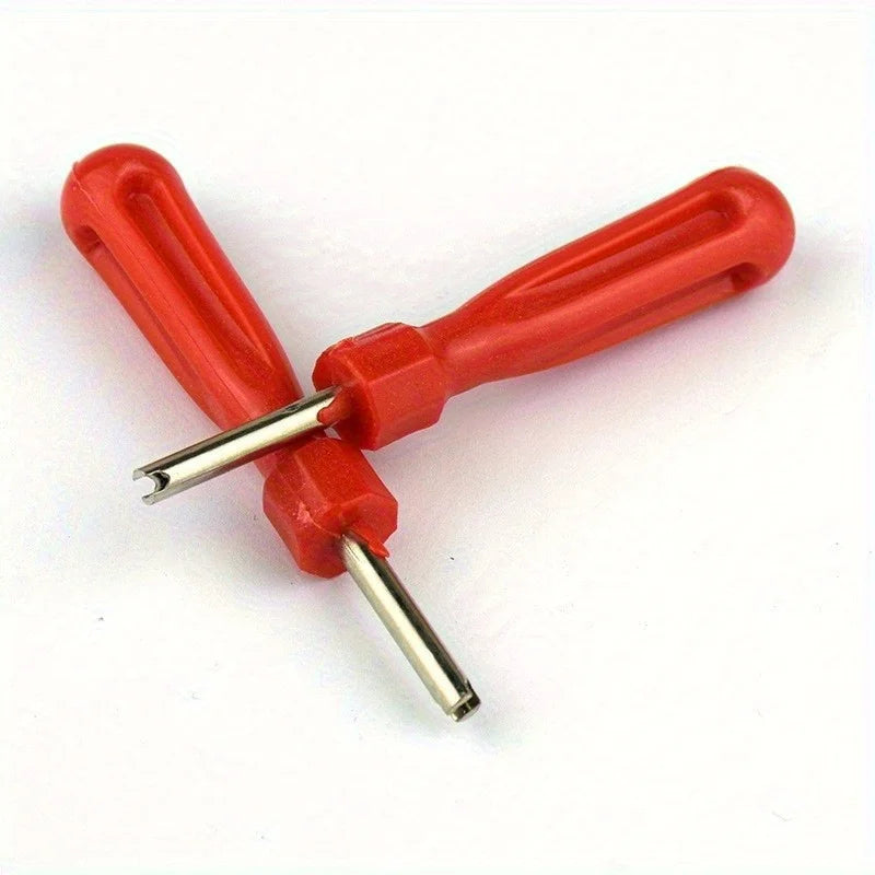 Tire Valve Core Removal Tool – Rubberized Wrench & Screwdriver Tire Valve Tool Babs