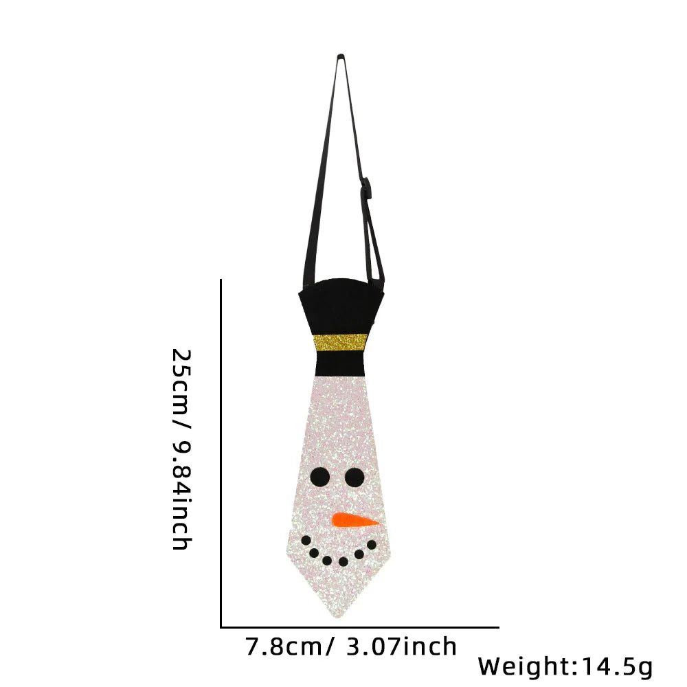 12pcs Kids Christmas Neckties – Santa & Snowman Holiday Ties Kids Holiday Neckties Babs 11