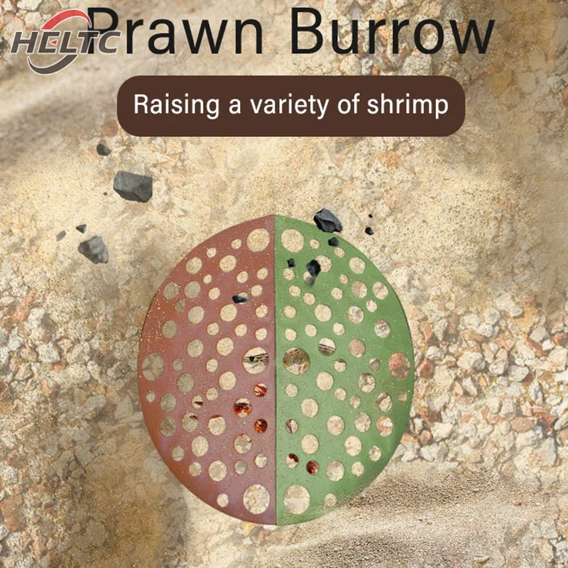 Aquarium Shrimp Cave Hide Shelter – Fish Tank Breeding Hideout Aquarium Cave Hideout Babs