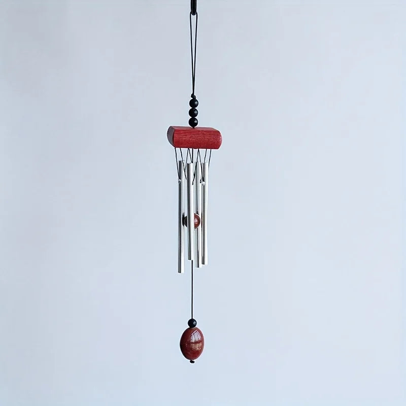 Wooden Wind Chime Pendant – Home, Door & Car Décor Gift Wind Chime Pendant Babs Red