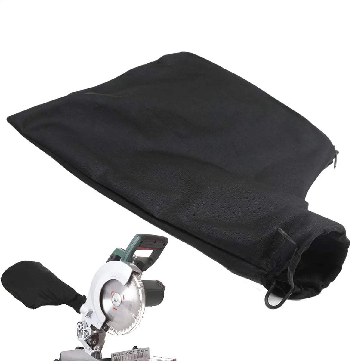 Miter Saw Dust Bag with Zipper & Adjustable Stand – 255 Model Dust Collection Bag Babs