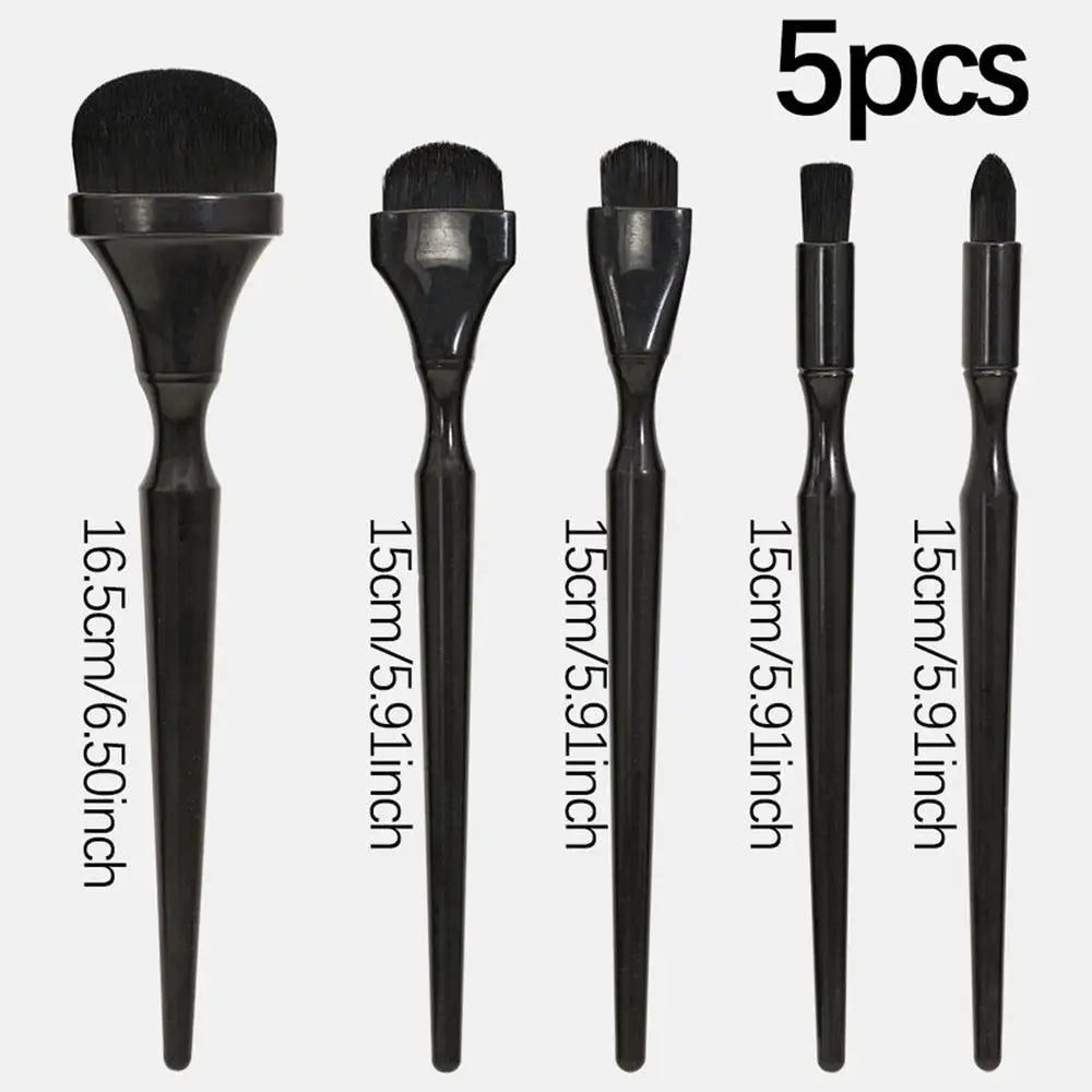 5-Piece Blending Brush Set – Charcoal, Pastel & Ink Art Artist Blending Brushes Babs set