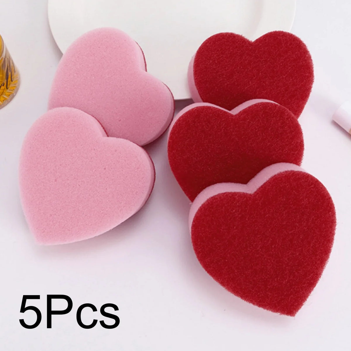Non-Scratch Dual-Sided Dish Sponges | 5 or 12 Pack Kitchen Kitchen Cleaning Sponge Babs 5Pcs