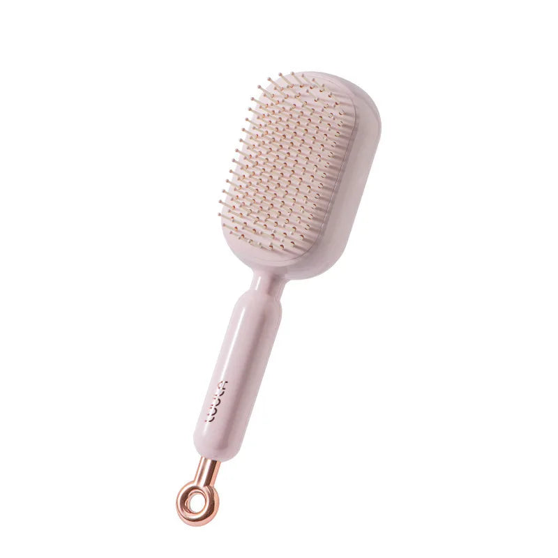Retractable Air Cushion Comb – 133 Teeth & One-Click Clean Air Cushion Comb Babs