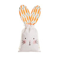 Rabbit Carrot Linen Drawstring Gift Bags – Easter & Party Linen Gift Bags Babs 1Pcs Other