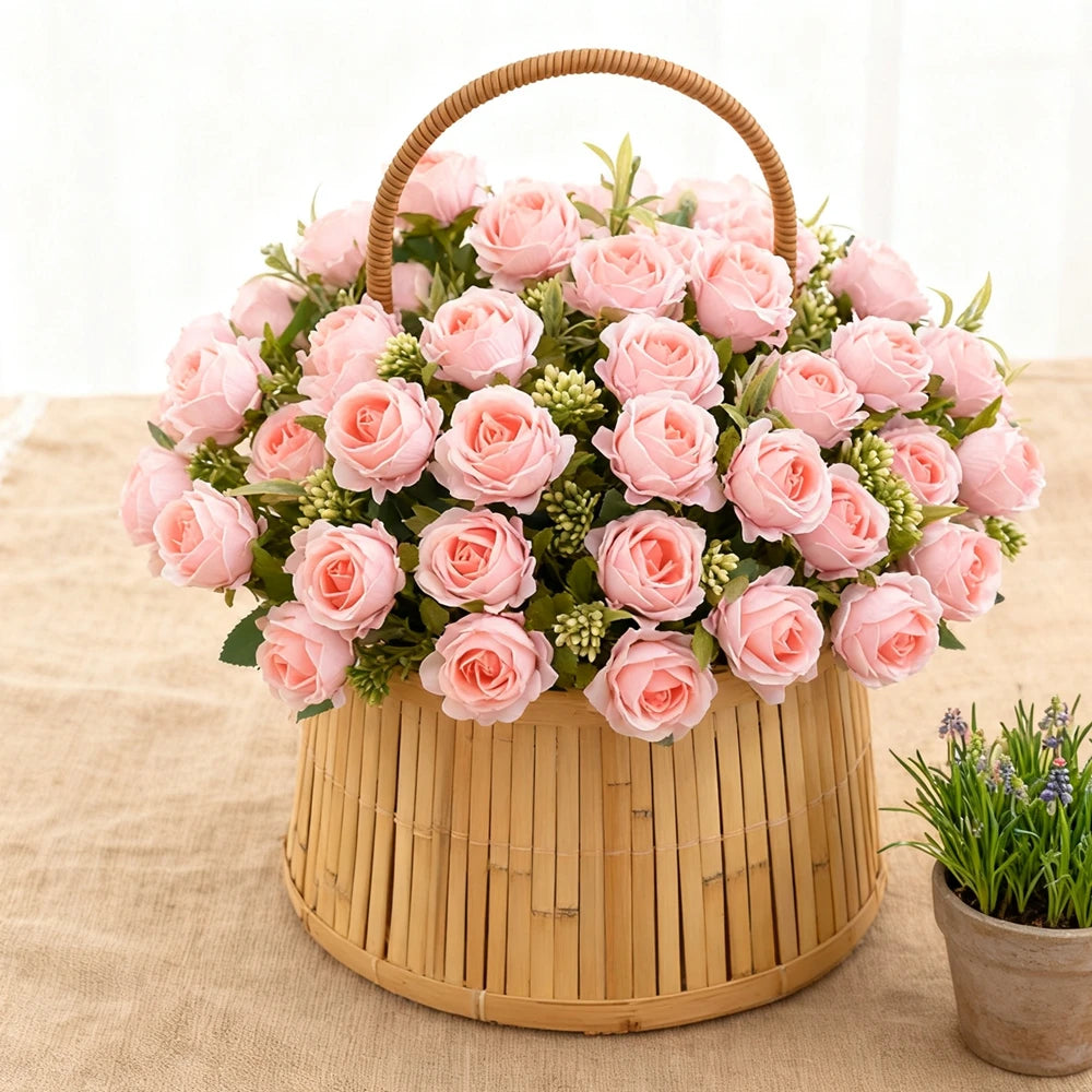 Artificial Silk Roses – Wedding, Home & Party Decoration Artificial Silk Flowers Babs