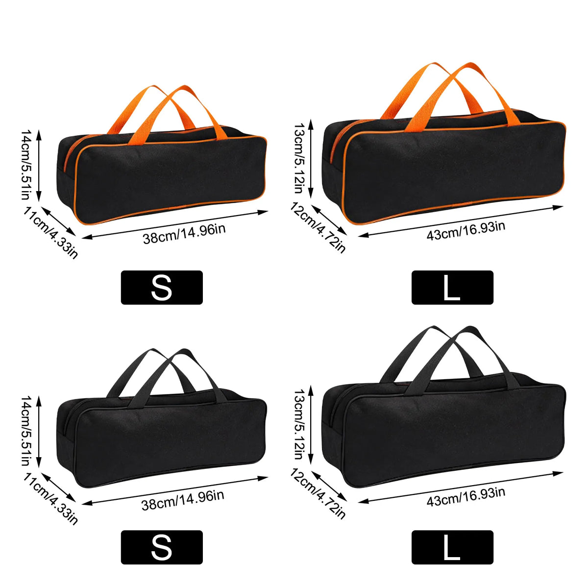 Heavy-Duty BBQ Grill Tool Storage Bag – Large Capacity BBQ Tool Storage Bag Babs