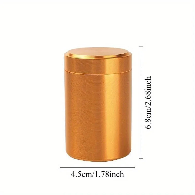 Airtight Aluminum Stash Jar – Smell-Proof Storage Container Airtight Storage Jar Babs