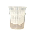 Self-Watering Orchid Pot | Transparent Plastic Planter with Holes Self-Watering Planter Babs A 16CM