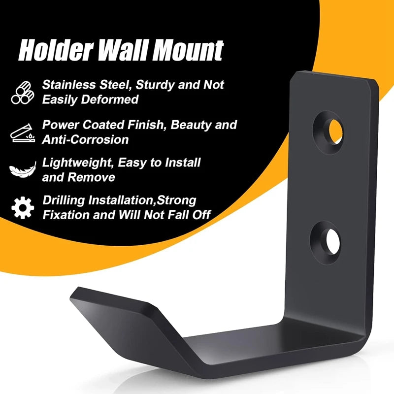 Heavy Duty Metal Wall Hooks – Jack Stand Tool Organizer Wall Mount Tool Hooks Babs