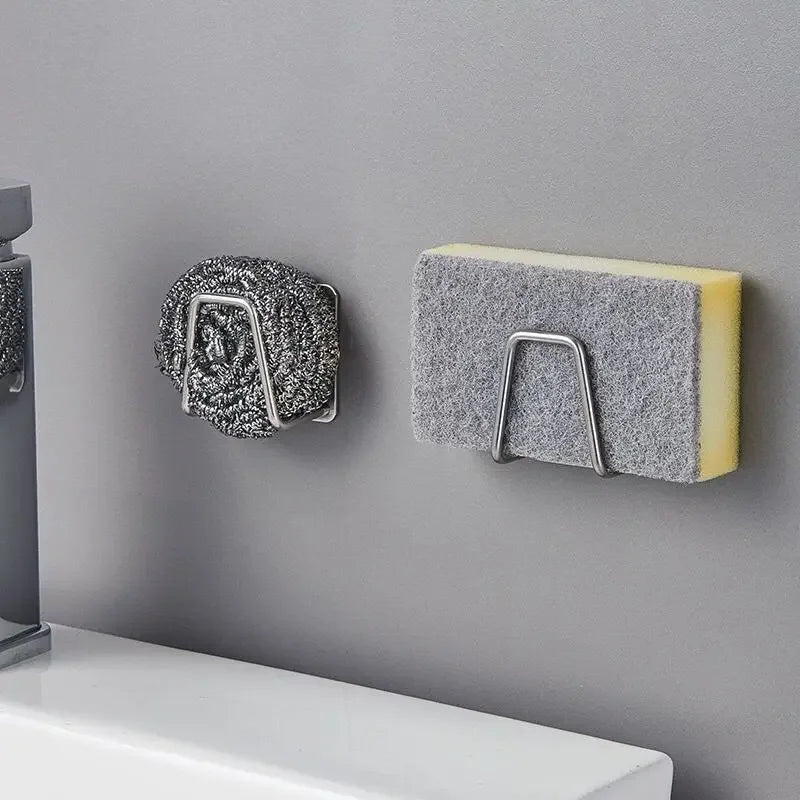 Stainless Steel Sink Sponge Rack & Kitchen Organizer Holder Sink Organizer Rack Babs