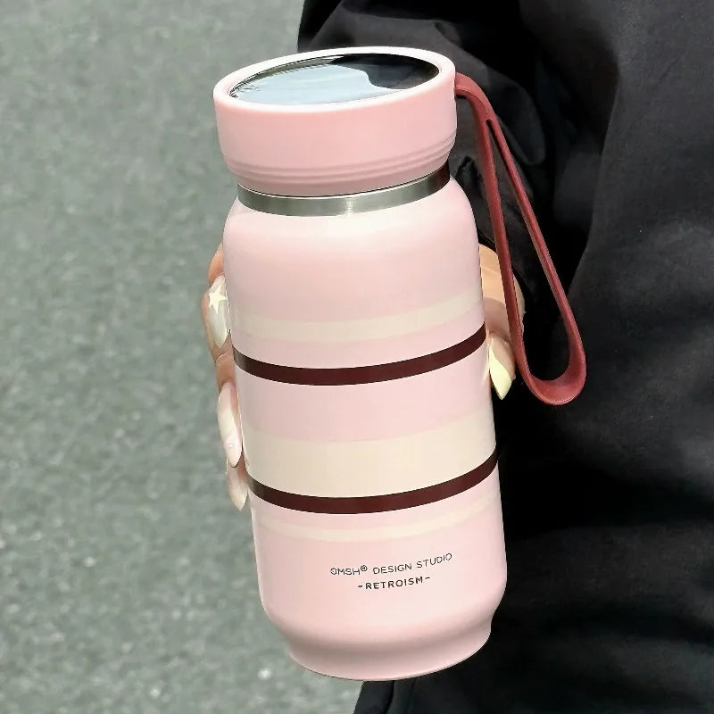 316L Stainless Steel Vacuum Tea Mug with Infuser | 6–12 Hr Vacuum Tea Mug Babs