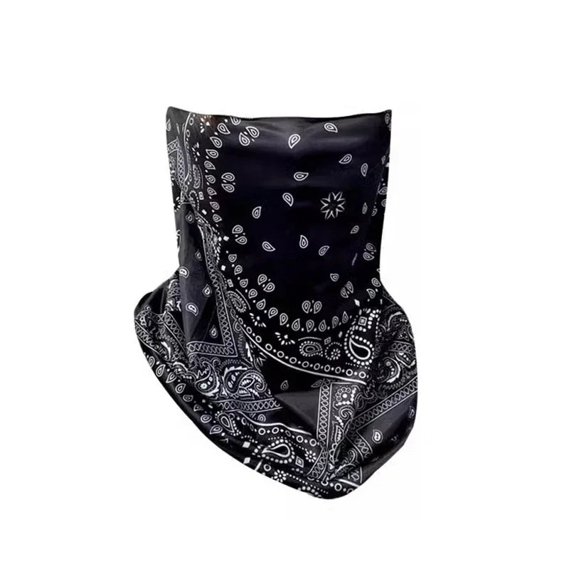 UPF 50+ Ice Silk UV Face Mask & Bandana Scarf – Unisex UV Bandana Scarf Babs