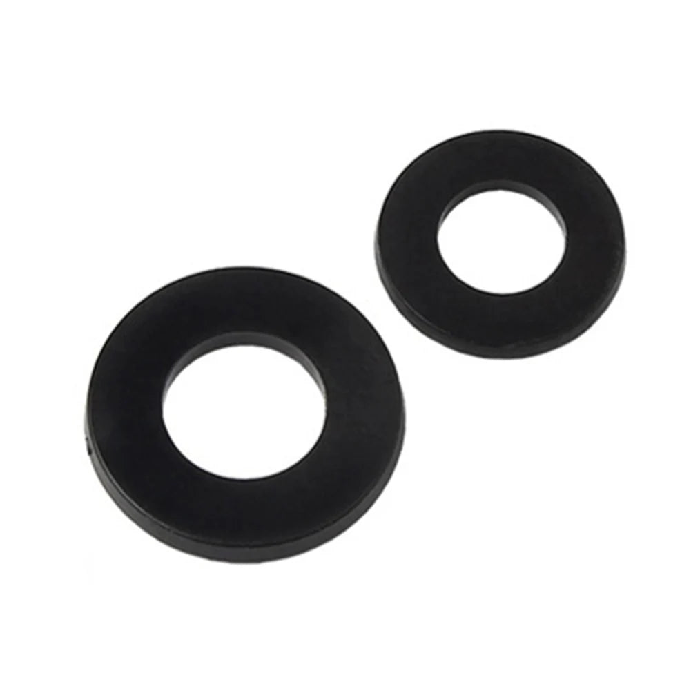 60-Pack Plastic Hinge Washer Rings for Interior Doors 0.5 & 1.2mm Door Hinge Washers Babs