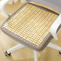 Bamboo Cool Chair Mat – Breathable Foldable Seat Cushion 40×40cm Bamboo Seat Cushion Babs Style C 40x40cm