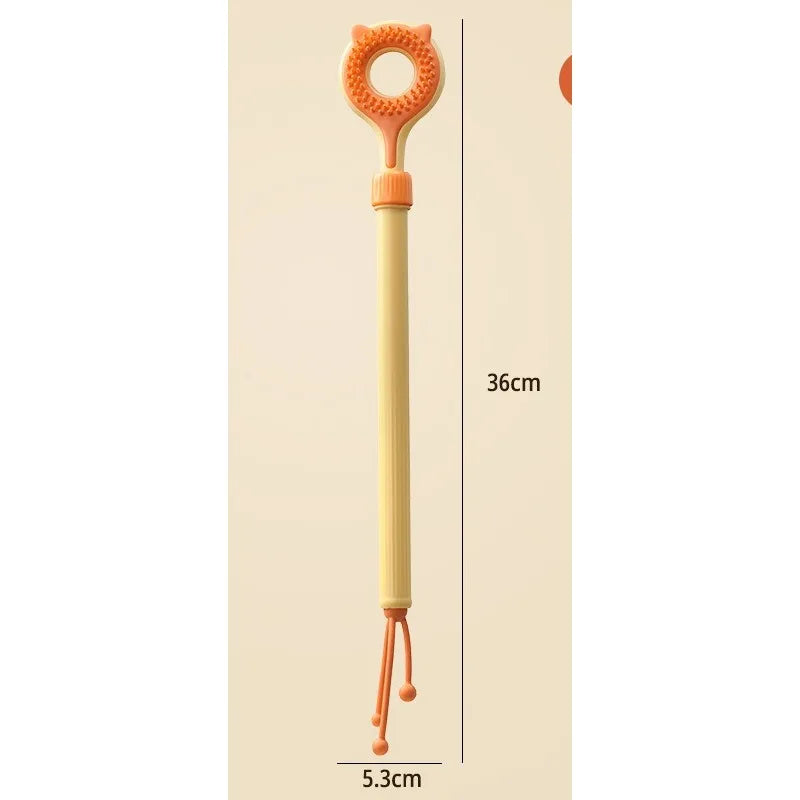 Telescopic Cat Massage Wand | Interactive Grooming Toy Cat Grooming Toy Babs