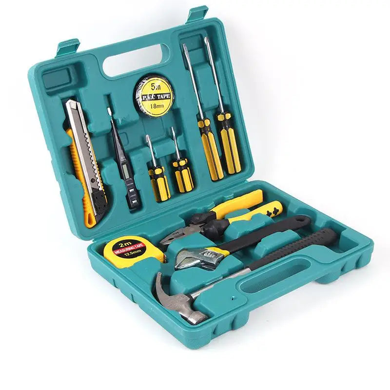12/16PCS Homeowner Hand Tool Set with Storage Case Hand Tool Set Babs