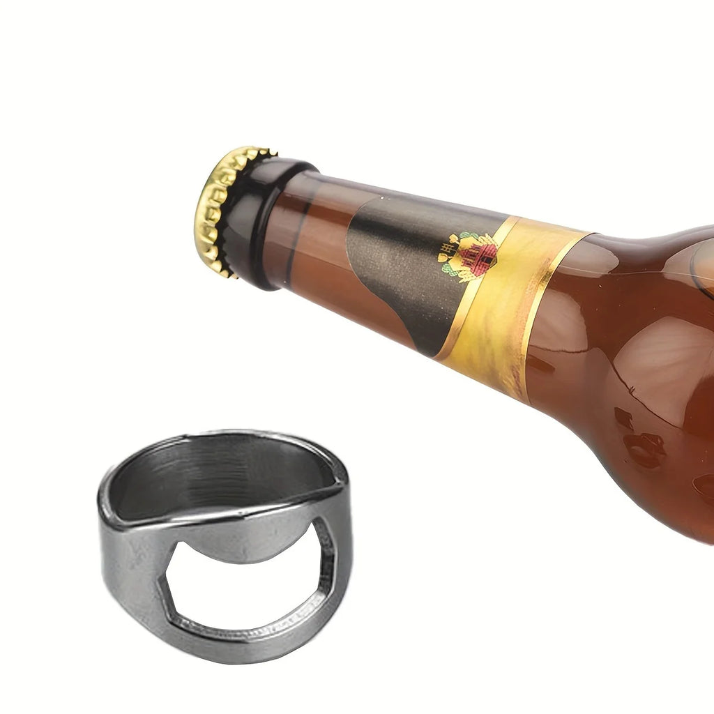 Stainless Steel Ring Bottle Opener Set 3/6 PCS – Portable Bottle Opener Set Babs