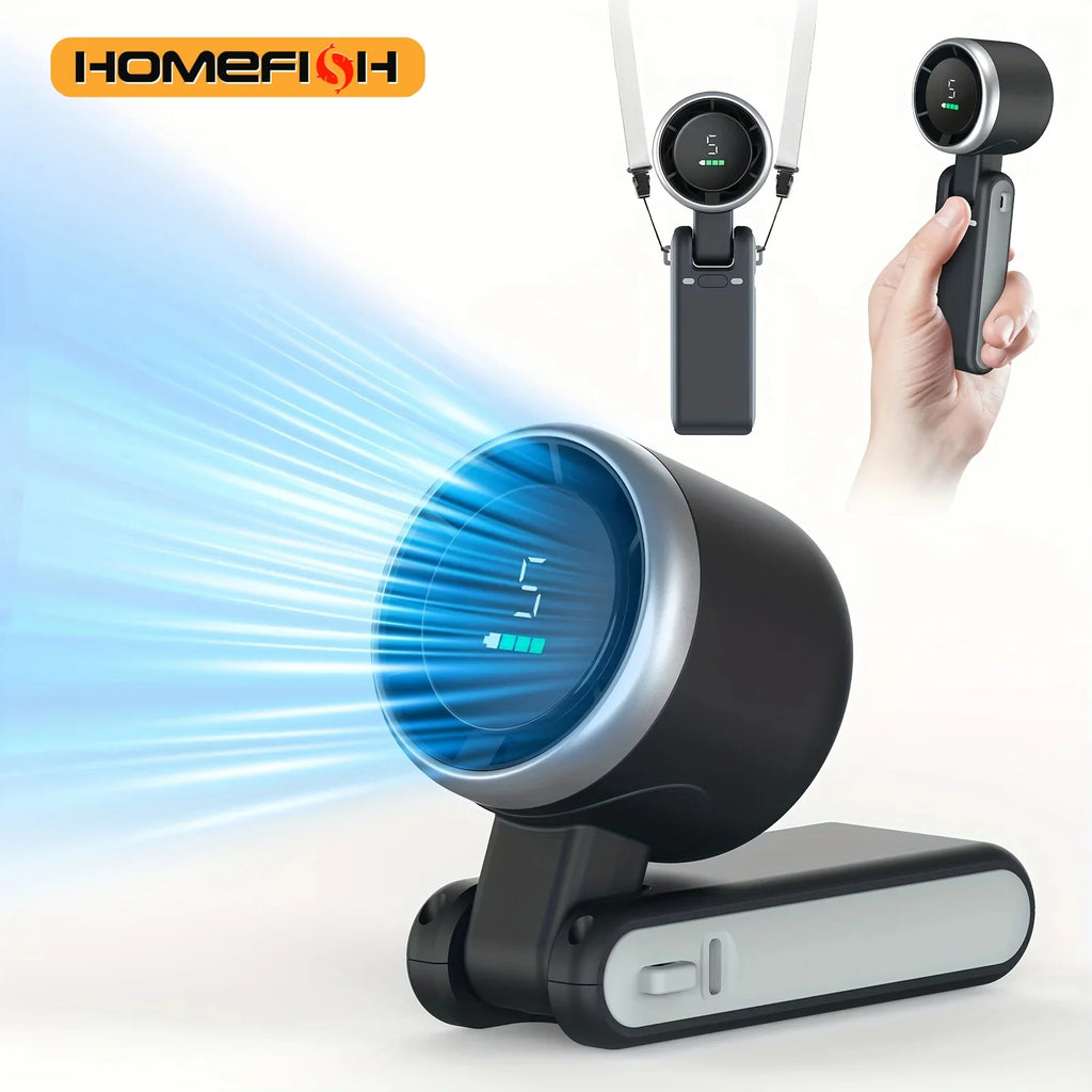 Rechargeable USB Mini Travel Fan – Foldable & Portable Portable Mini Fan Babs