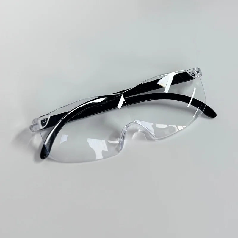 Large Lens Portable Magnifying Glass – 300% Magnification Handheld Magnifier Babs black