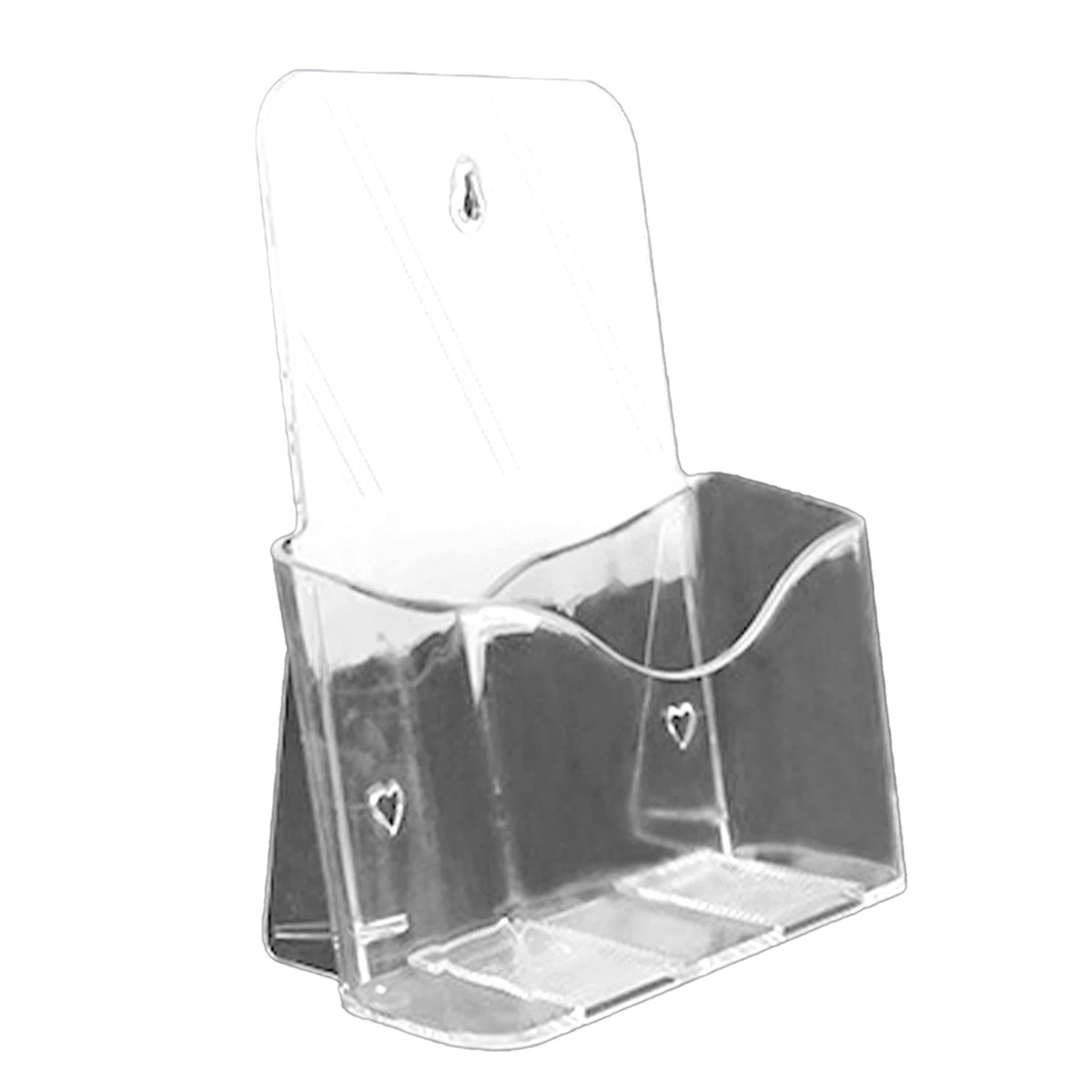Acrylic A6 Brochure Holder – Clear Flyer Display Stand Brochure Display Stand Babs
