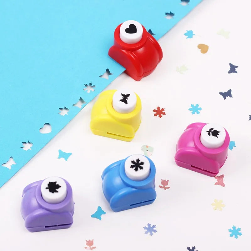 Mini 8mm Flower Paper Craft Punch – DIY Scrapbook Puncher Paper Craft Punch Babs