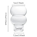 Borosilicate Glass Cup 520ml – Heat-Resistant Drinkware Glass Drinkware Cup Babs 1PC 401-500ml