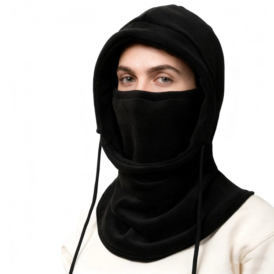 Unisex Winter Balaclava Knit Hood – Windproof Riding Warm Cap Winter Balaclava Hood Babs