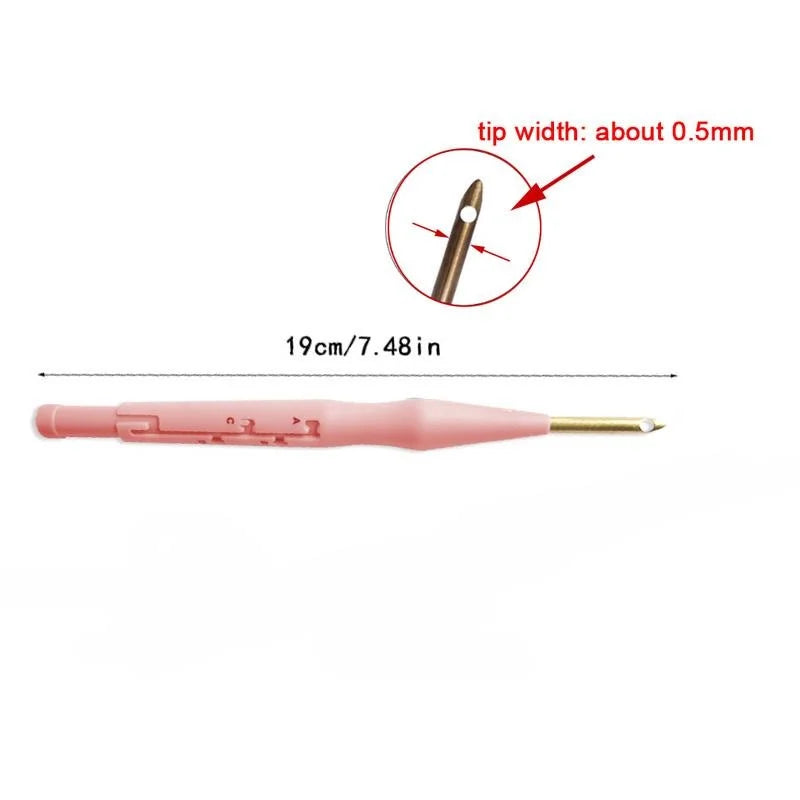 Punch Needle Embroidery Kit – Magic Needle Pen & DIY Tool Embroidery Needle Kit Babs