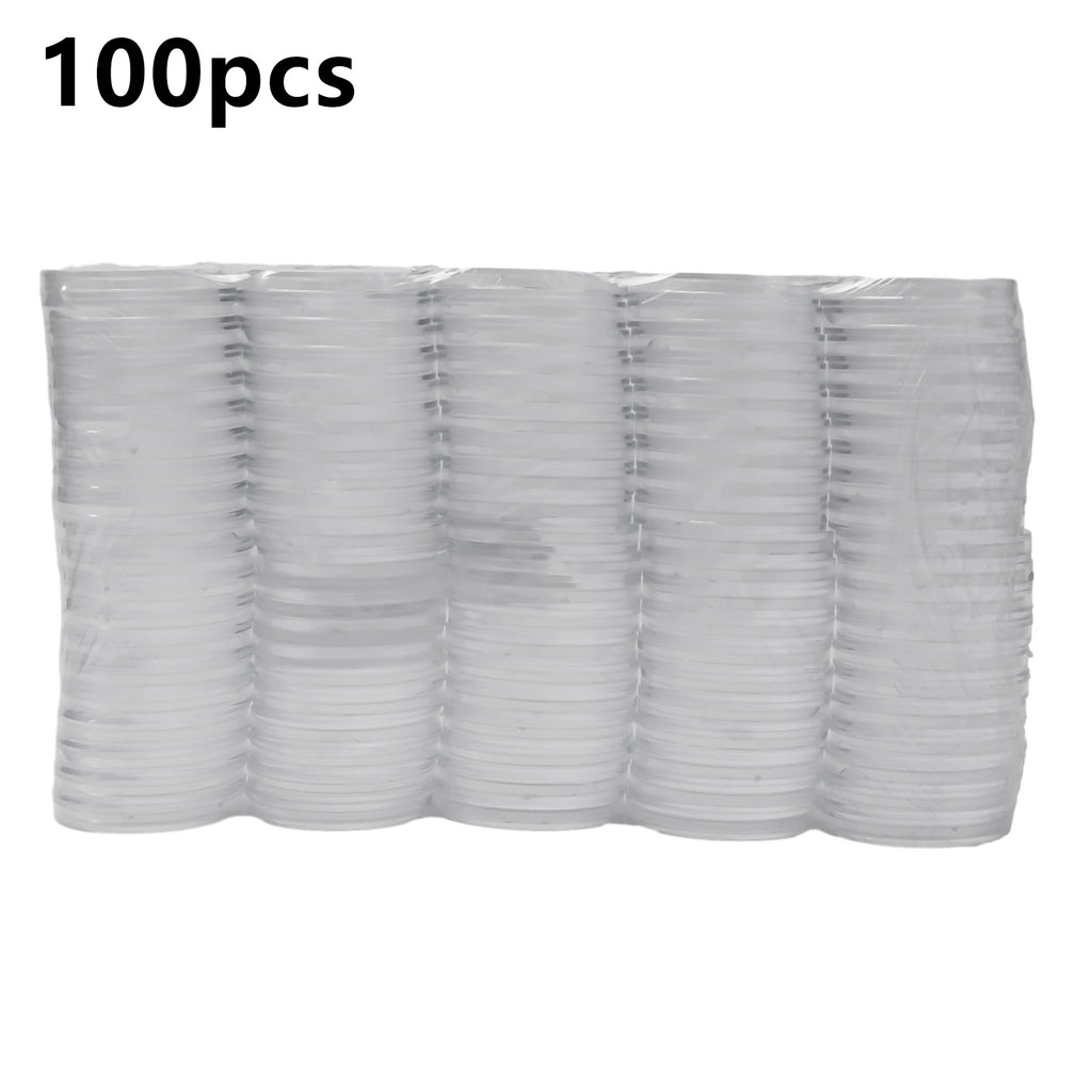 100Pcs 39mm Rimless Coin Capsules – Fits 1 oz Silver Britannia Coin Storage Capsules Babs Default Title