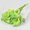 Real Touch White Calla Lily Artificial Flowers 5/10 Pcs Artificial Flowers Babs L 5pcs