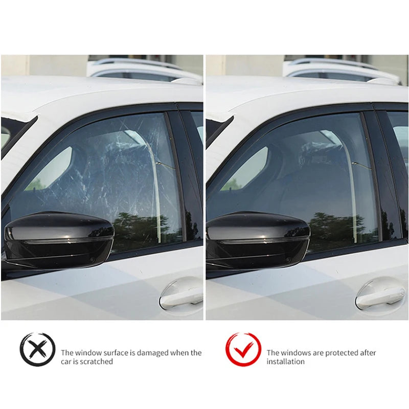 Car Window Tint Film 50cm×3m | UV Block, Multi-VLT Window Tint Film Babs
