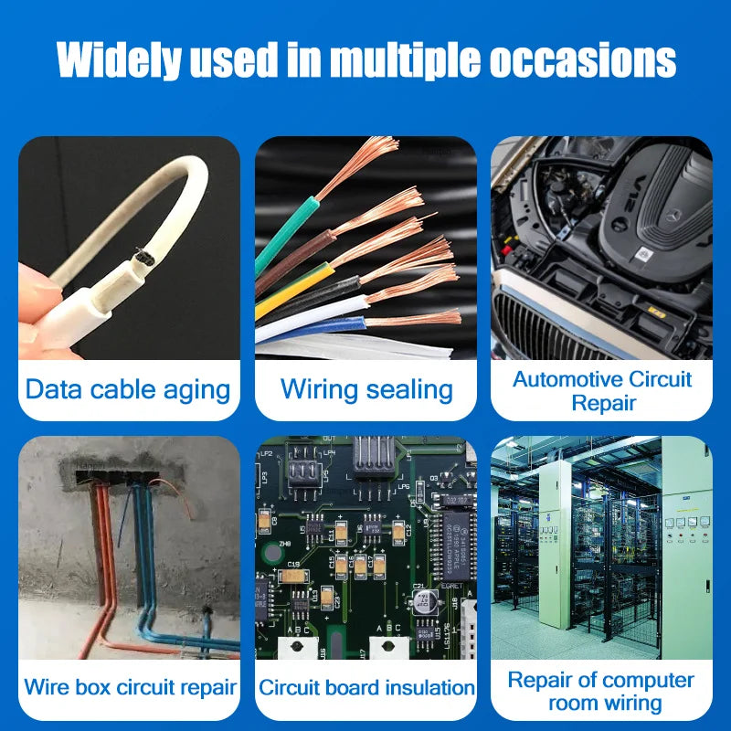 Waterproof Liquid Electrical Tape Insulating Sealant Wire Repair Liquid Electrical Tape Babs