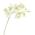 Artificial Silk Crabapple Flowers for Wedding & Home Decor Artificial Silk Flowers Babs WHITE 3 pcs