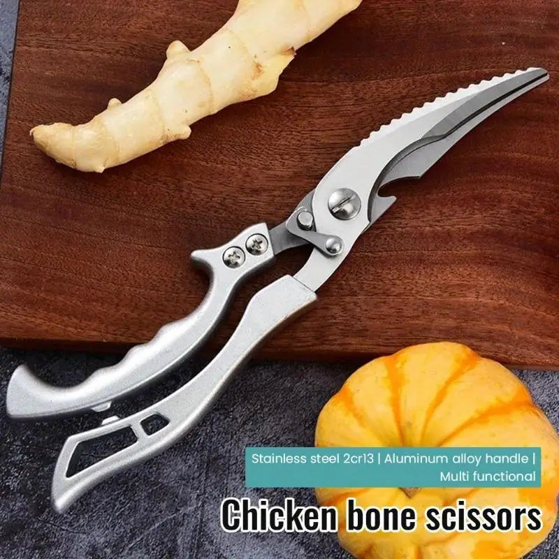 Stainless Steel Kitchen Scissors – Multi-Function BBQ Cutter Kitchen Scissors Babs
