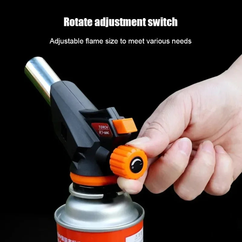 Adjustable Butane Jet Torch Lighter for BBQ, Cooking & Welding Butane Jet Torch Babs