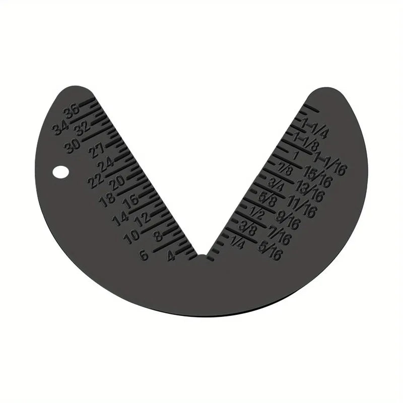 Metric Screw Thread Gauge G1/8–G13/8 Bolt Nut Measuring Tool Thread Gauge Tool Babs